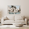 Wall Art Set 2 - Tangier - Canvas w Whitewash Timber Frame 60x80cm