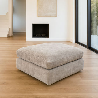 Hunter Modular Ottoman - Urban Sofa - Paris Flint Grey Fabric