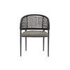 Ibis Outdoor Dining Chair - Charcoal