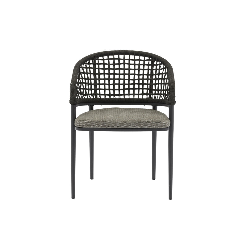 Ibis Outdoor Dining Chair - Charcoal