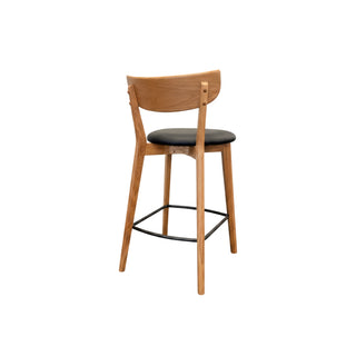 Pisa Counter Stool - Solid Oak Timber - Matt Lacquer Finish