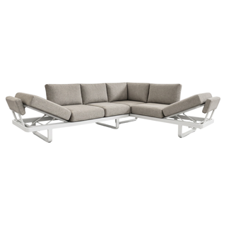 Otama Corner Outdoor Lounge - White