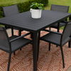 Lund Outdoor Table - Charcoal