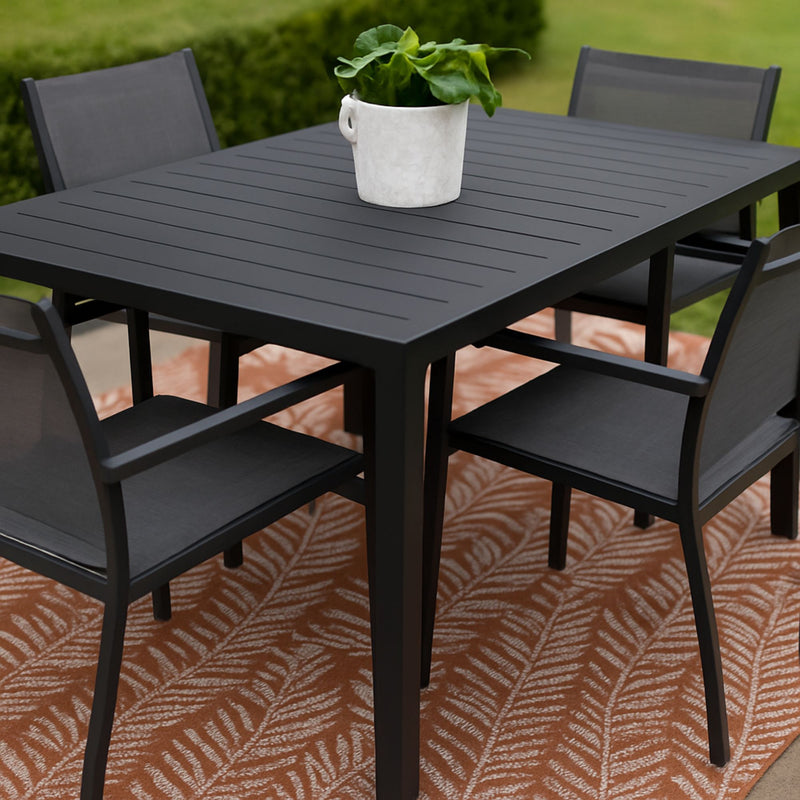 Lund Outdoor Table - Charcoal