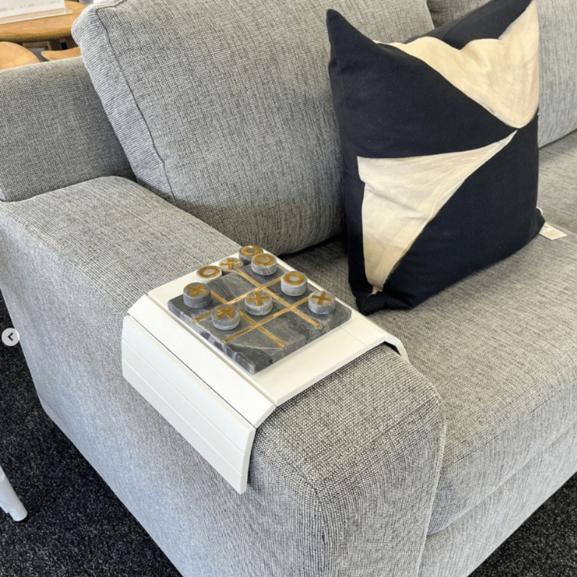 Slinky Sofa Table White FURNISH