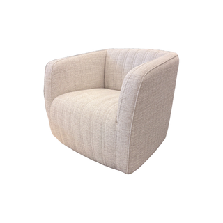 Marvy Chair w. 360 Swivel - Urban Sofa - Enid Almond Fabric