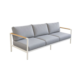 Grenada Outdoor 3 Seater Sofa - White