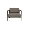 Grenada Outdoor Lounge Chair - Charcoal