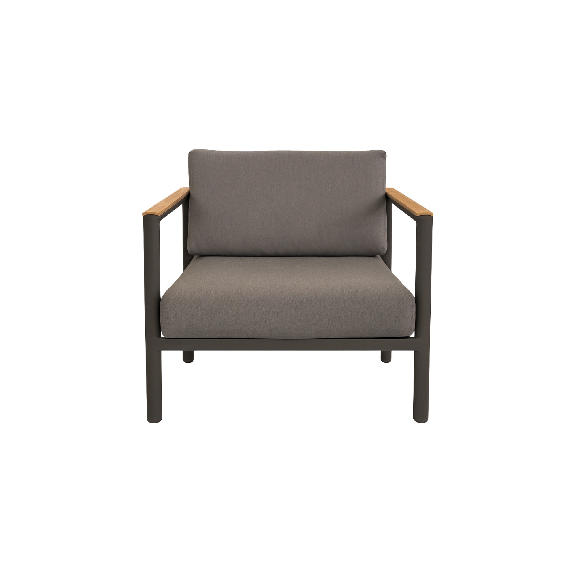 Grenada Outdoor Lounge Chair - Charcoal