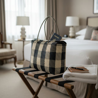 Grazia Basket - Black - Large - Carryall