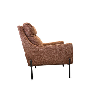 Cristo Chair - Urban Sofa F30-TX330 Odyssey Terracotta Fabric - Orders Available