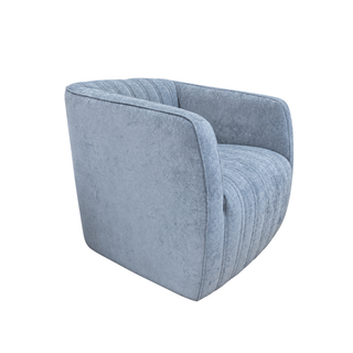 Marvy Chair w. 360 Swivel - Urban Sofa - Ice Blue Fabric