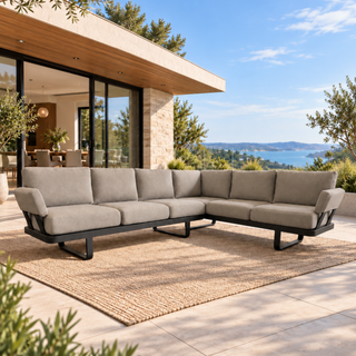 Otama Corner Outdoor Lounge - Charcoal