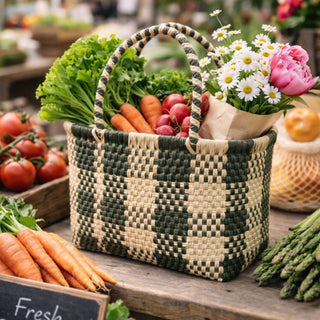 Grazia Basket - Small - Khaki