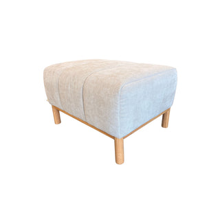 Terni Footstool - Urban Sofa - Paris Whitecap Fabric