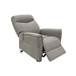 Avenue 2-Motor Electric Lift and Recliner Chair - Urban Sofa - Salt and Pepper Fabric