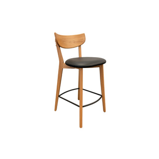 Pisa Counter Stool - Solid Oak Timber - Matt Lacquer Finish