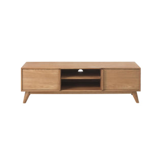 Rhodes TV Unit 150cm - Oak/Oak Veneer