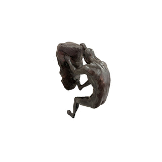 Wall Art - Climbing Man 2 - Black