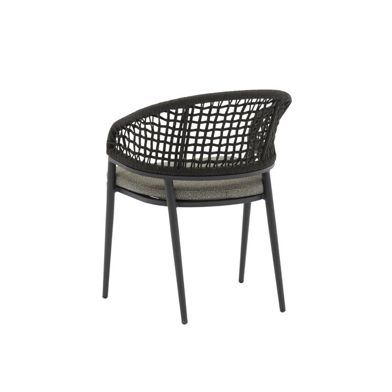 Ibis Outdoor Dining Chair - Charcoal