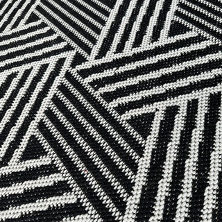 Indoor/Outdoor Rug - Lakehouse Weave - 100% Polypropylene - Black - 160x230cm