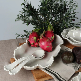 Melamine Pearl Serving Dish - Sand