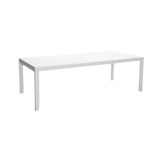 Malmo Large Extension Outdoor Table - White
