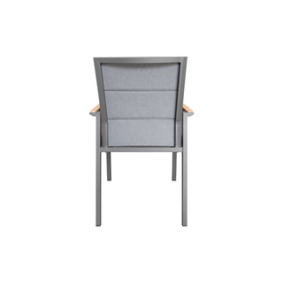 Lopez Outdoor Dining Chair - Charcoal