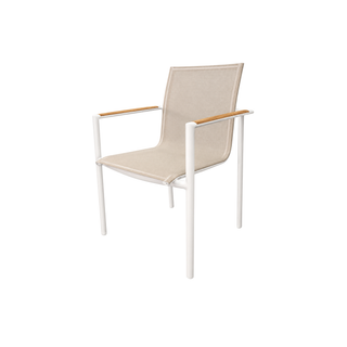 Grenada Outdoor Dining Chair - White