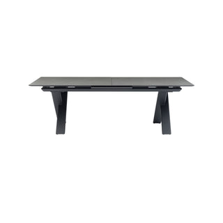 Miami Outdoor Extension Table 180/240x100 - Charcoal Frame