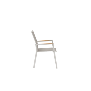 Como Outdoor Dining Chair - White