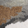 Rug - Uluru (Wool/Viscose) - Sandstone - 210cm dia.