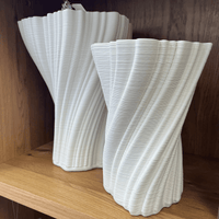 3D Printed Porcelain Vase - 26cm