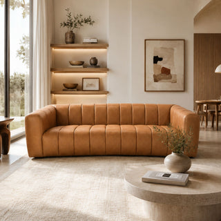 Lytton 3 Seater - Urban Sofa - RWB Tan Full Grain Leather
