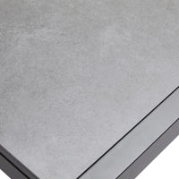 Malmo Small Extension Outdoor Table - Charcoal