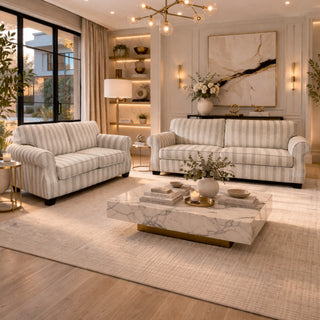 Eaton 3+2.5 Seater - NZ Made - Warwick Arlyn Moss Fabric