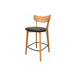 Pisa Counter Stool - Solid Oak Timber - Matt Lacquer Finish