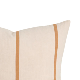 Cushion - Otis With Feather Inner - Oat/Caramel