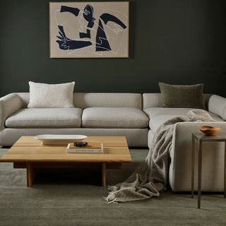 Throw - Flemish - 100% NZ Lambswool - Fawn