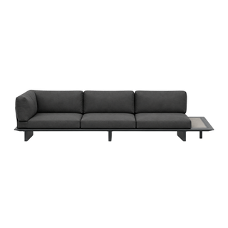 Carbon Outdoor Corner Suite - Charcoal