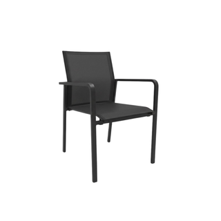 Noosa Outdoor Dining Chair - Charcoal