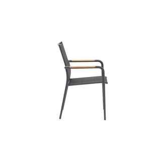 Swing Outdoor Dining Chair - Charcoal