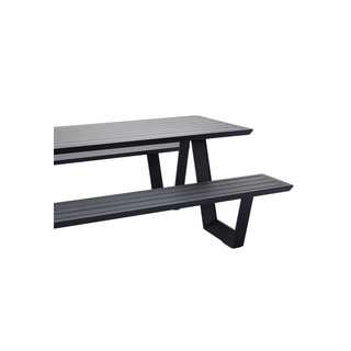 Fresco Outdoor Picnic Set - Charcoal