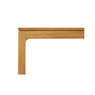 Aurora Oak Console Table 120x38cm - Solid American White Oak
