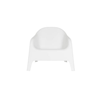 Lax Chair White Front View
