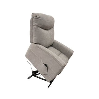 Avenue 2-Motor Electric Lift and Recliner Chair - Urban Sofa - Salt and Pepper Fabric