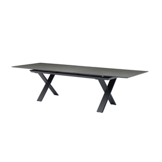 Miami Outdoor Extension Table 180/240x100 - Charcoal Frame