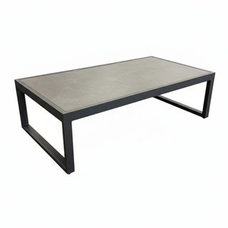 Copenhagen Ceramic Outdoor Coffee Table - Charcoal
