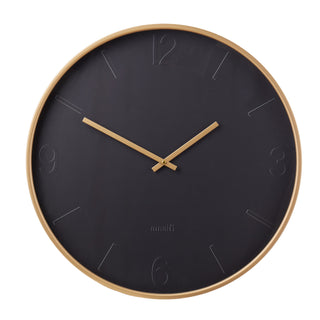 Modern Wall Clock 60cm - Black