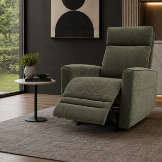 Nice Power Recliner Chair - Urban Sofa - Ansell Forest Green Fabric